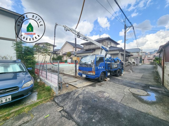 大野城市白木原4丁目第1-2棟（2号棟）　の前面道路含む現地写真|見学の時間などお気軽にお問い合わせ下さい。