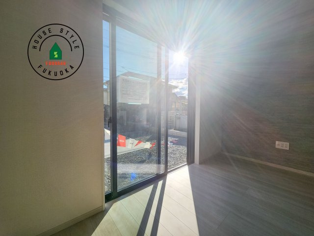 筑紫野市牛島第1-1棟（1号棟）　の展望|眺望や窓からの景色が良いと、家で過ごす時間も快適です。