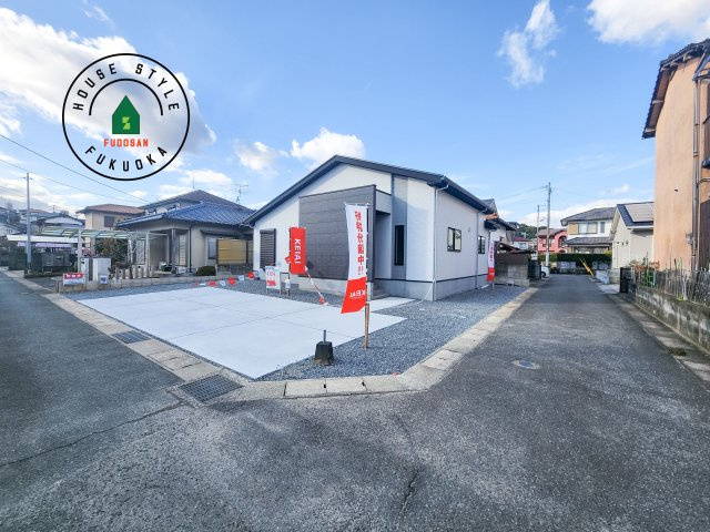 筑紫野市牛島第1-1棟（1号棟）　の前面道路含む現地写真|見学の時間などお気軽にお問い合わせ下さい。