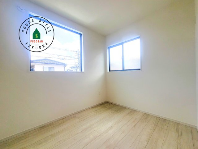 福岡市博多区浦田2丁目第1-1棟（1号棟）　の内観：施工例|将来的に、琉球畳を引きまして和室風にすることも可能です。