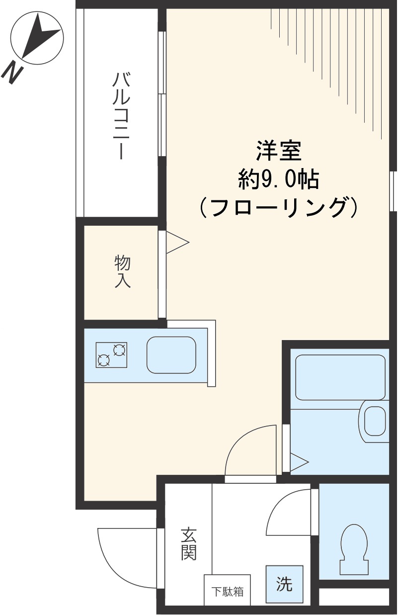 メゾン中島の間取り