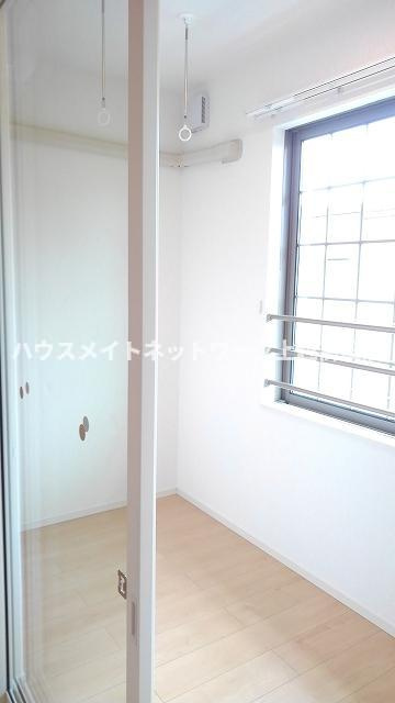 カリーノＢのバルコニー|サンルーム