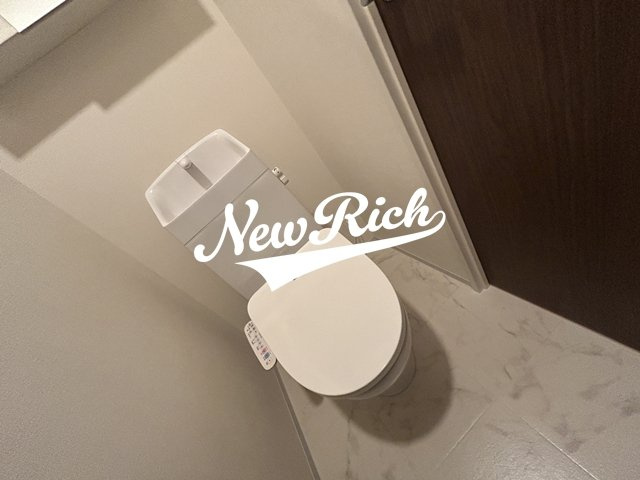 前橋市大利根町１丁目のアパートのトイレ