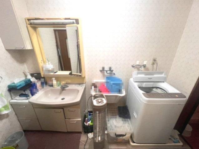 芳賀郡茂木町中古戸建　店舗併用住宅♪の脱衣所