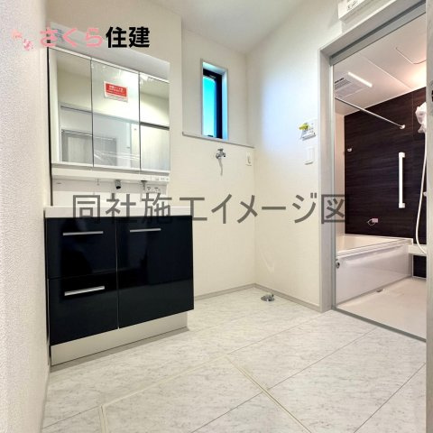 いろどりアイタウン那須塩原並木町　1号棟の洗面所