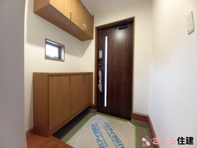 いろどりアイタウン那須塩原並木町　1号棟の玄関|すっきりとした玄関です