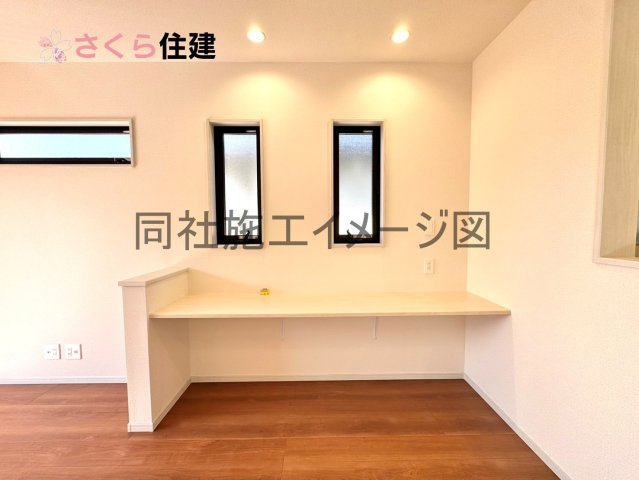 いろどりアイタウン那須塩原並木町　3号棟の内観：施工例|同社施工物件の写真です。