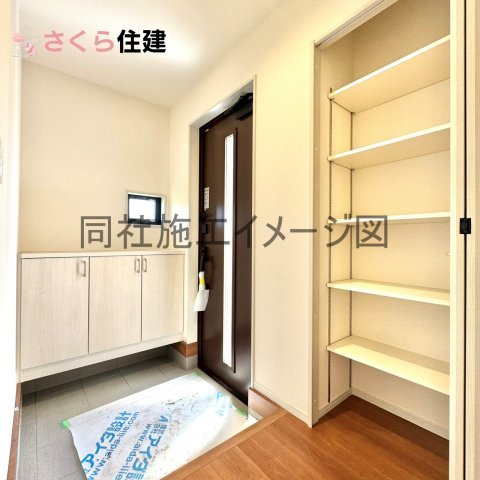 いろどりアイタウン那須塩原並木町　3号棟の内観：施工例|同社施工物件の写真です。