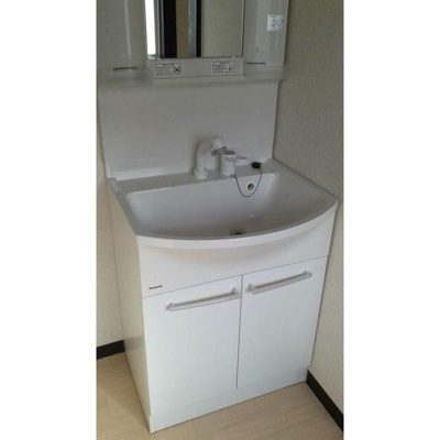 【洗面所】 | 枝川戸建 | 洗面台