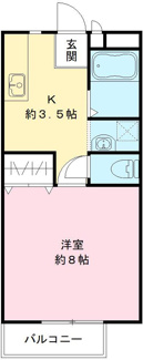 【間取り】 | メールハイツA