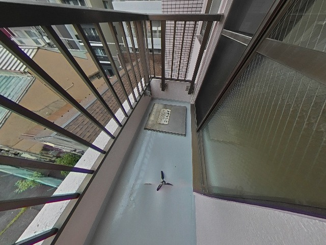 第２北條ビルのバルコニー