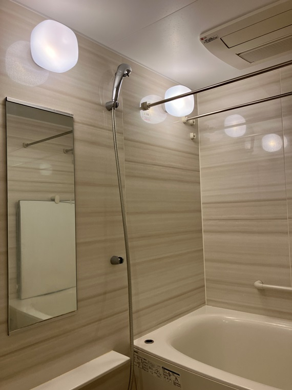 シャリエ日暮里ファーストの浴室