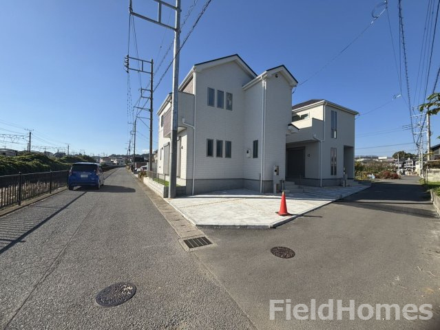 大磯町国府本郷新築戸建て　17期1号棟の前面道路含む現地写真|前面道路含む現地写真です。