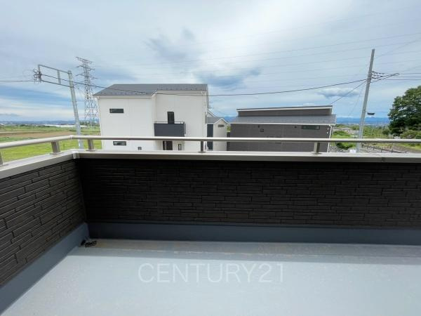 第３富士見町時沢９号棟のバルコニー
