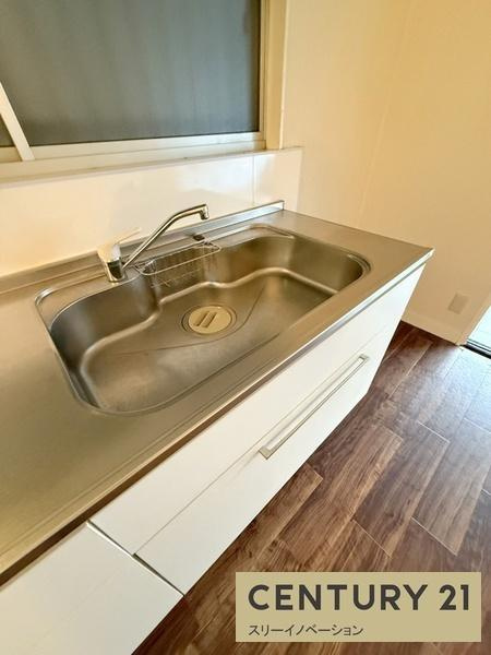鶴町1丁目貸家のキッチン|★大きなシンク★