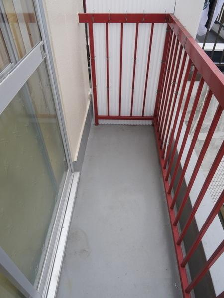 大正ハイツ　のバルコニー|★広いバルコニー★