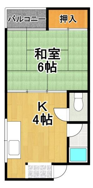 大正ハイツ　の間取り|★１フロア１住戸★