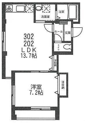 【間取り】 | ヴェルデビュー二子玉川