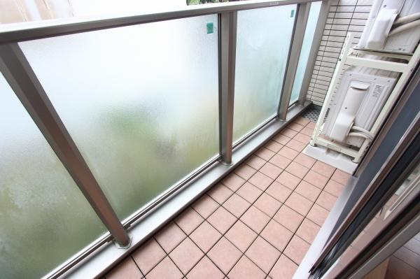 ヴェルデビュー二子玉川のバルコニー