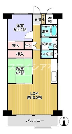 【間取り】 | ファースト香里園ハイツ