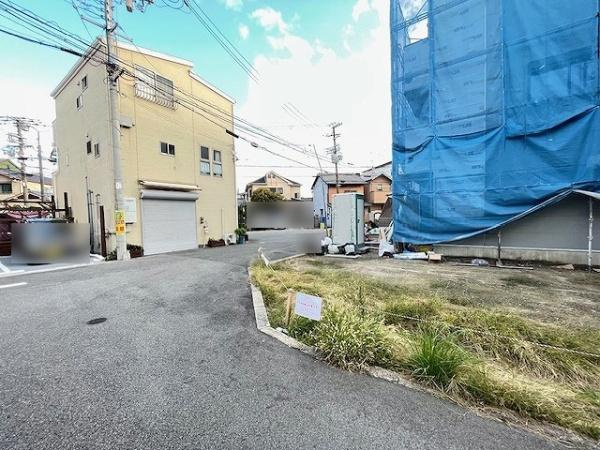 【前面道路含む現地写真】 | 大阪市旭区清水1丁目　売土地