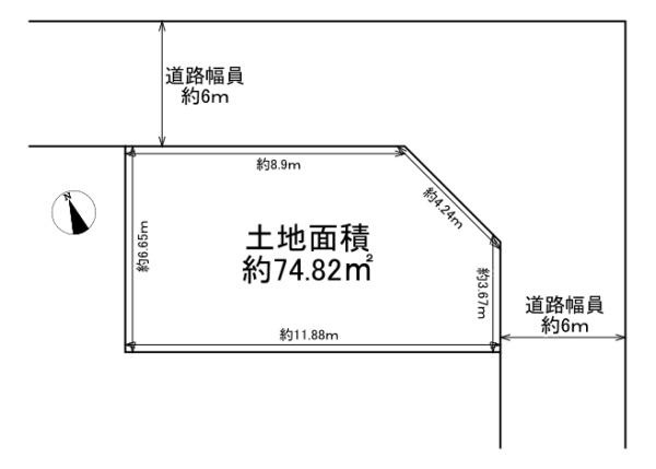 【土地図】 | 大阪市旭区清水1丁目　売土地