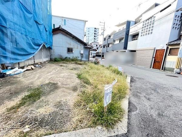 【前面道路含む現地写真】 | 大阪市旭区清水1丁目　売土地