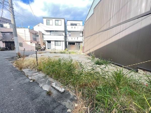 【前面道路含む現地写真】 | 大阪市城東区成育4丁目　売土地