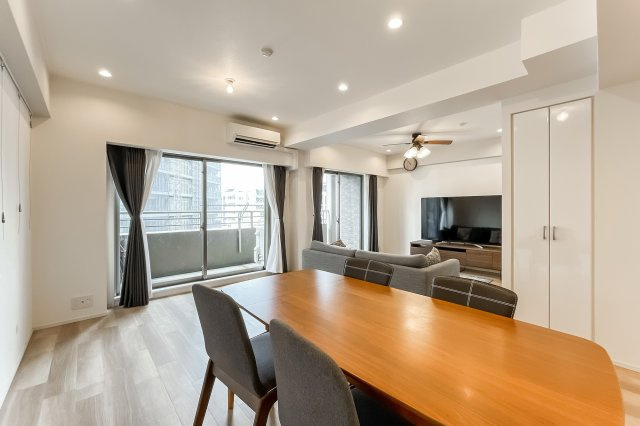 オーベル月島リバージュグランのキッチン