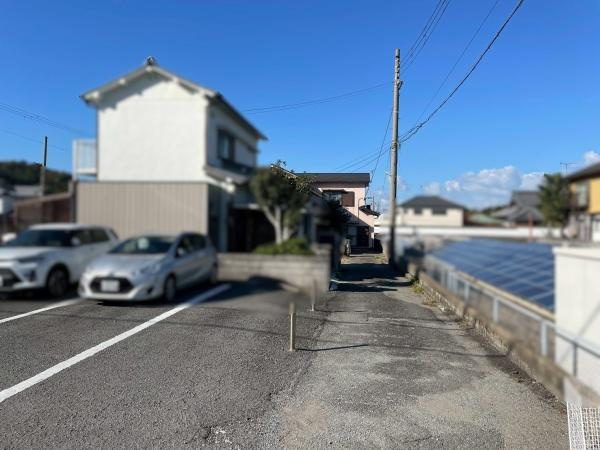 和歌山市西浜　中古戸建の前面道路含む現地写真