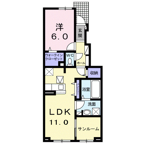 グラン・ダイナⅠの間取り