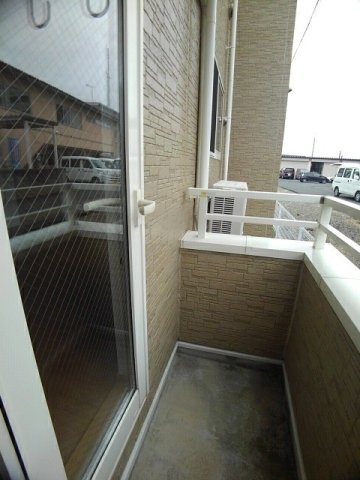 ソレイユＫのバルコニー