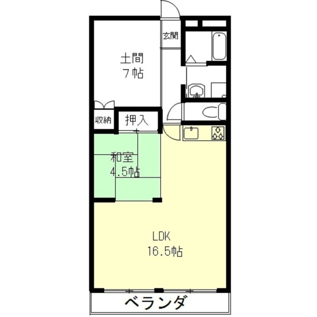 ロイヤル福光の間取り