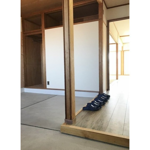 ロイヤル福光の玄関|土間　玄関