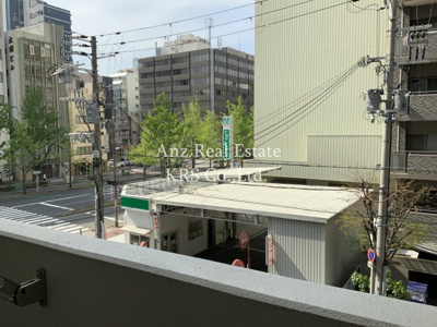 【展望】 | ノーブルスクエア新町 | バルコニーからの眺めです！お空が見えて清々しい！