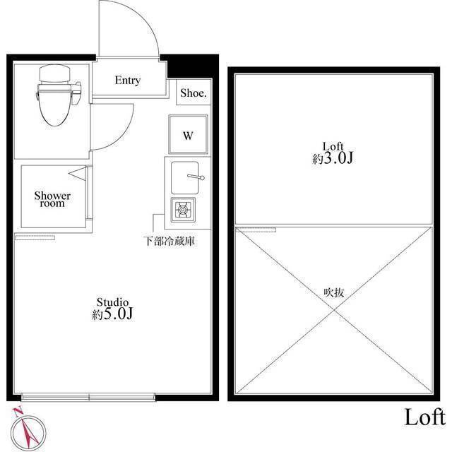 ハーモニーテラス南池袋Ⅲの間取り