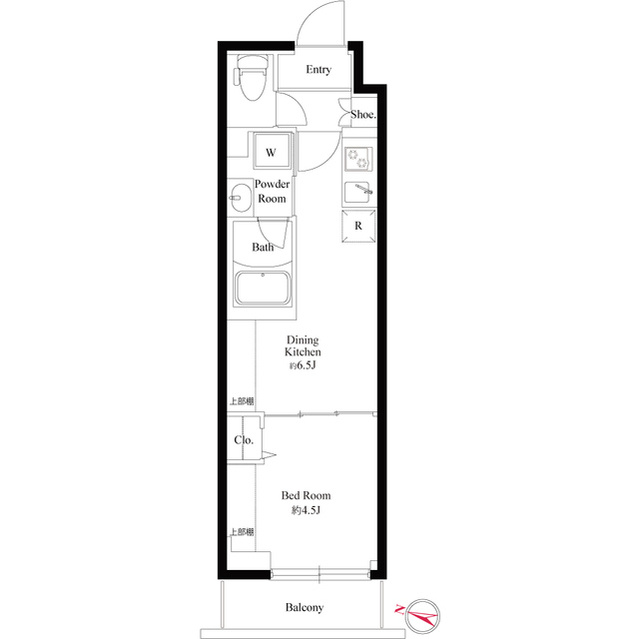 AZEST 志村三丁目Ⅱの間取り