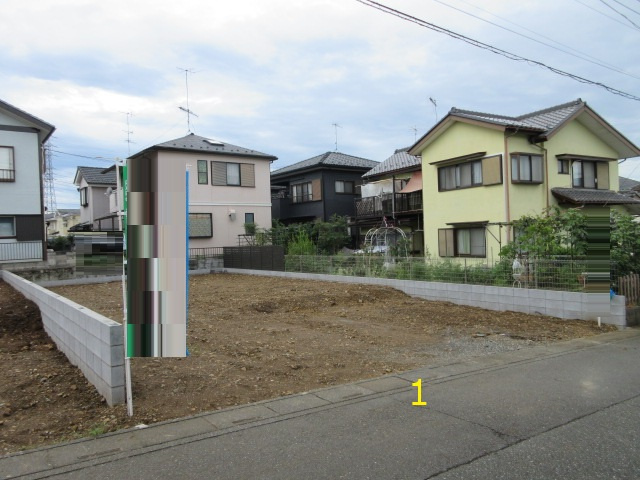 【仲介手数料無料】新築戸建　嵐山町むさし台3-15-6（全2棟）の前面道路含む現地写真