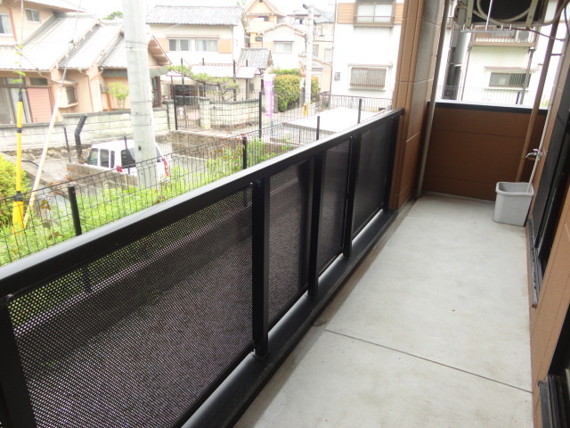 プラムハウス2のバルコニー