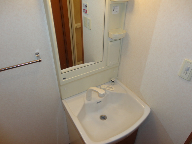 プラムハウス2の洗面所
