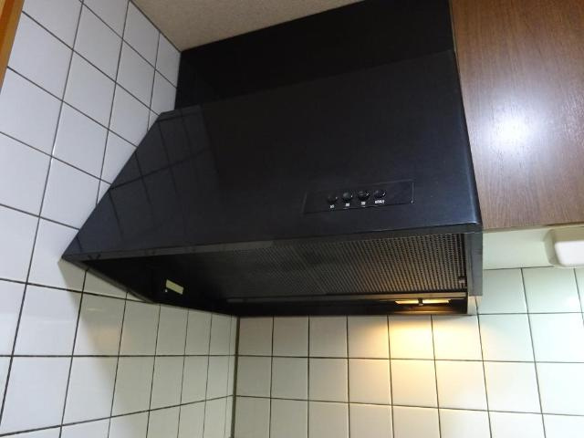 コーポエクセル２のキッチン|レンジフード換気扇（イメージ）