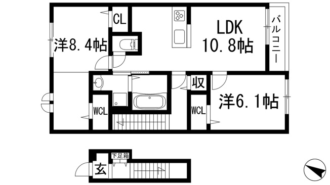 【間取り】 | ブリランテ