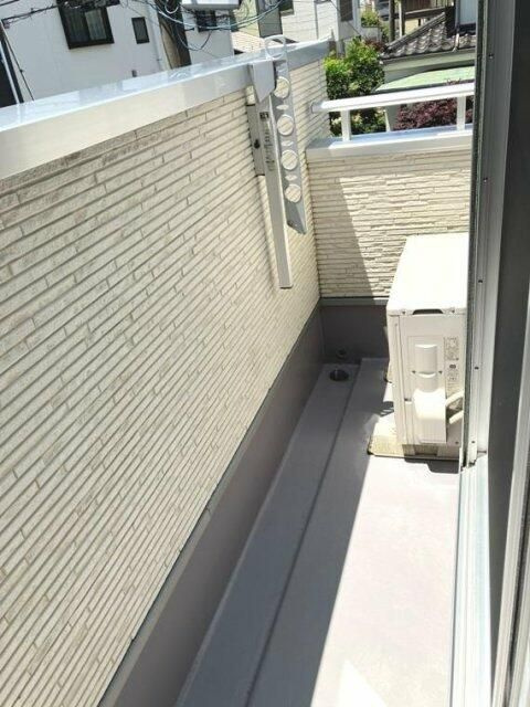 三春台戸建のバルコニー