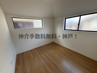 【洋室】 | 神戸市西区伊川谷町潤和　新築戸建1号棟　仲介手数料無料！ | 洋室です