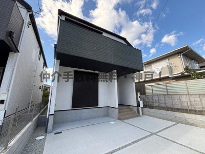 【外観】 | 神戸市西区伊川谷町潤和　新築戸建1号棟　仲介手数料無料！ | 物件の外観です