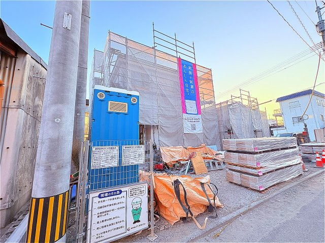 八女市本町新築建売の区画図