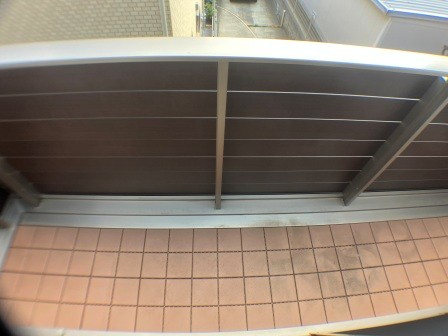 鈴谷戸建　Ａのバルコニー