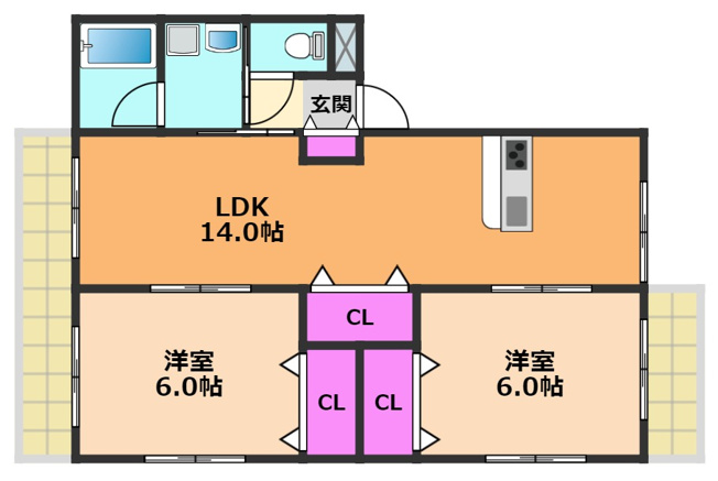 【間取り】 | サンメゾン