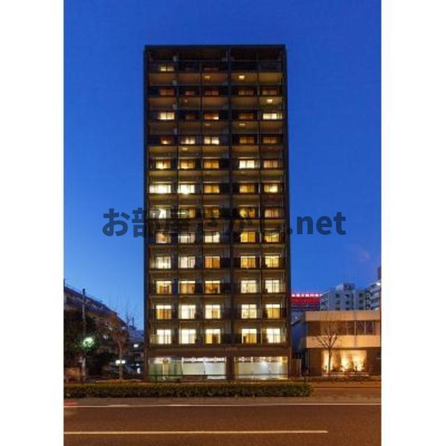 パークキューブ西新宿 #新宿区 #一人暮らし #デザイナーズの外観|落ち着いた雰囲気の外観です