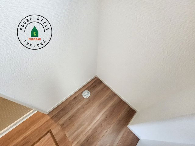 福岡市東区下原2丁目第3-1棟（1号棟）　の内観：施工例|ランドリースペースとなります。広々して有効的にご使用できます。 